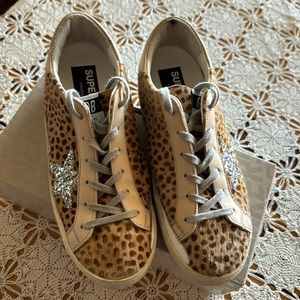 Golden Goose Super Star Classic/ Giraffe Horsy Brown Size 40